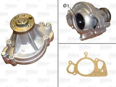 Bomba de agua, refrigeración del motor VALEO 506913