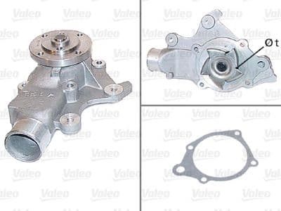 Bomba de agua, refrigeración del motor VALEO 506446