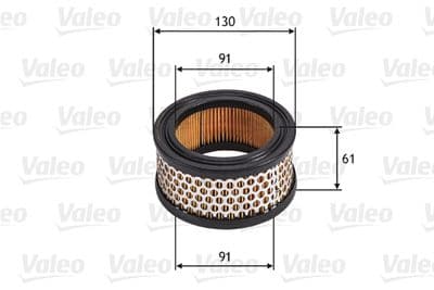 Filtro de aire VALEO 585702