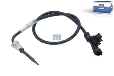 Sensor, de temperatura de gas de escape DT Spare Parts 7.25514