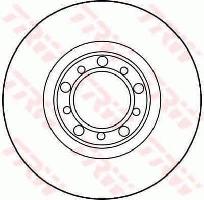 Disco de freno TRW DF1545