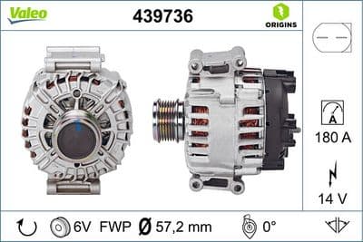Alternador VALEO 439736