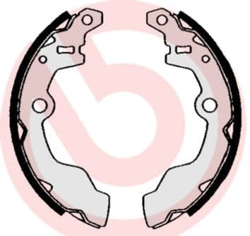 Juego de zapatas de frenos BREMBO S 78 503