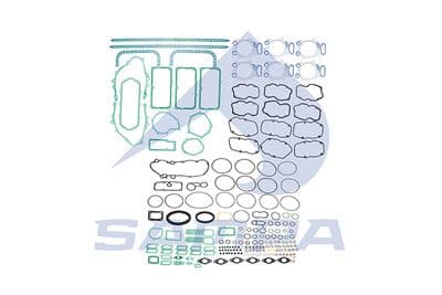 Juego completo de empaques, motor SAMPA 040.790