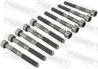 Juego de tornillos, soporte de cojinete (árbol de levas) FEBEST 2698-001-PCS10