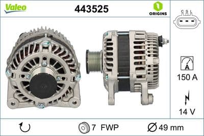 Alternador VALEO 443525