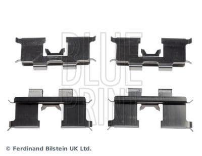 Juego de accesorios, balatas de frenos BLUE PRINT ADG048603