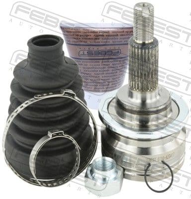 Juego de articulación, eje de transmisión FEBEST 0710-AZG413