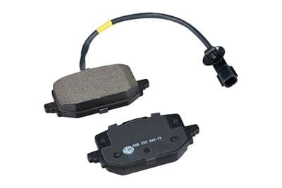 Juego de balatas de freno HELLA 8DB 355 048-151