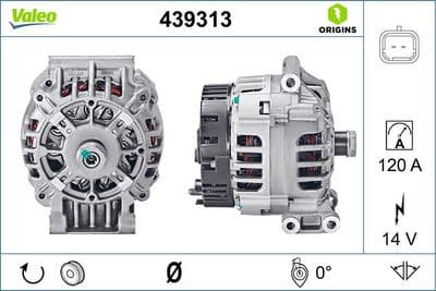 Alternador VALEO 439313