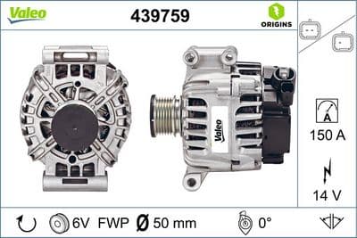 Alternador VALEO 439759