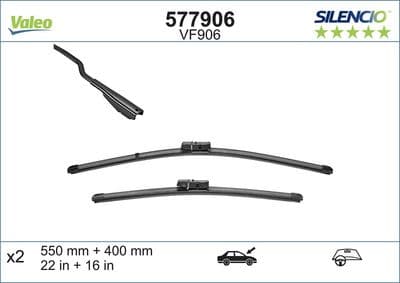 Limpiaparabrisas VALEO 577906