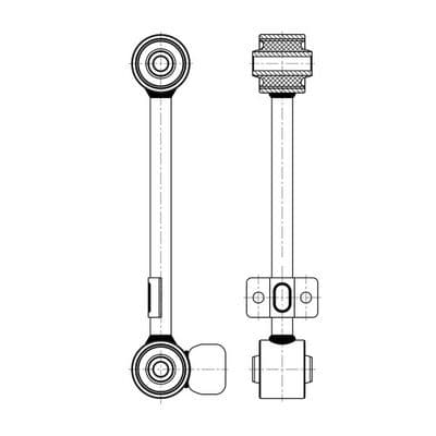 Brazo oscilante, suspensión de ruedas CTR CQ1129