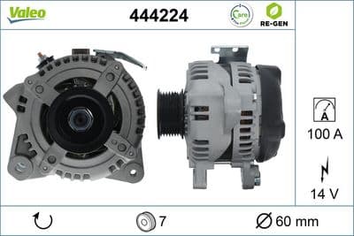 Alternador VALEO 444224
