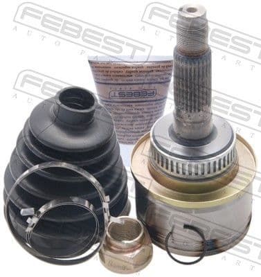 Juego de articulación, eje de transmisión FEBEST 0510-BT50A44