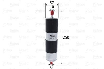 Filtro combustible VALEO 587077
