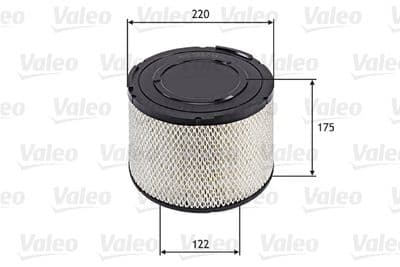 Filtro de aire VALEO 585744