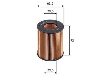 Filtro de aceite VALEO 586554