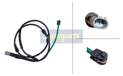 Contacto de aviso, desgaste de balatas de frenos JAPANPARTS BPW-134