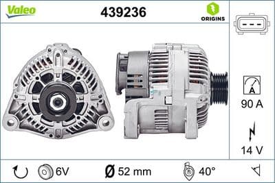Alternador VALEO 439236