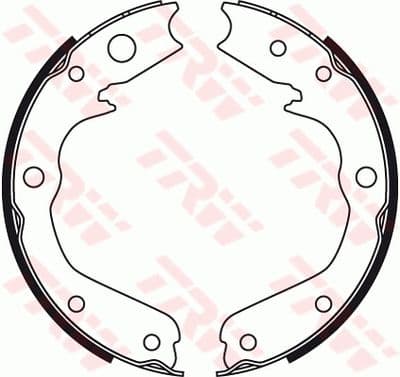 Juego de zapatas de frenos, freno de mano TRW GS8497