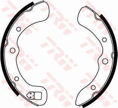 Juego de zapatas de frenos TRW GS8139