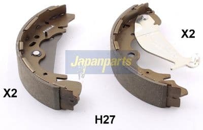 Juego de zapatas de frenos JAPANPARTS GF-H27AF