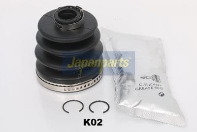 Juego de fuelles, eje de transmisión JAPANPARTS KB-K02