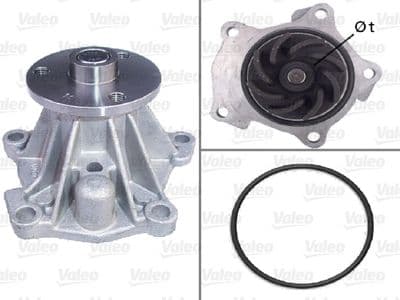Bomba de agua, refrigeración del motor VALEO 506300