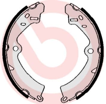 Juego de zapatas de frenos BREMBO S 79 508