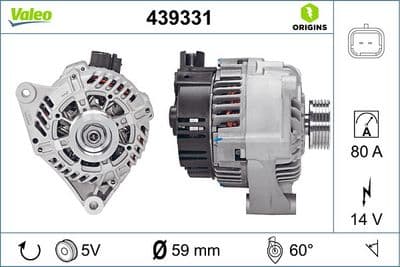 Alternador VALEO 439331