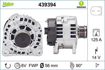 Alternador VALEO 439394