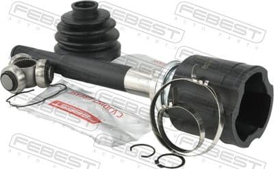 Juego de articulación, eje de transmisión FEBEST 0411-CW5RH