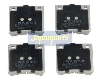 Juego de balatas de freno JAPANPARTS PA-100AF