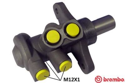 Cilindro principal de freno BREMBO M 24 116