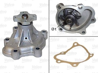 Bomba de agua, refrigeración del motor VALEO 506153