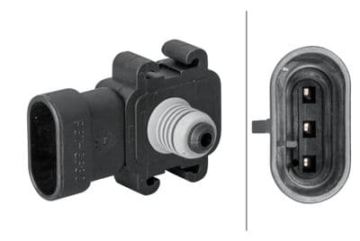 Sensor, presión de sobrealimentación HELLA 6PP 009 400-201