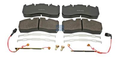 Juego de balatas de freno DT Spare Parts 6.95113