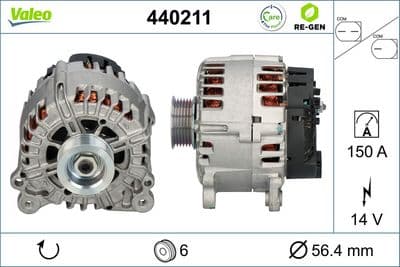 Alternador VALEO 440211
