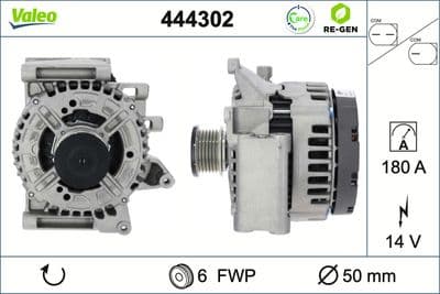 Alternador VALEO 444302