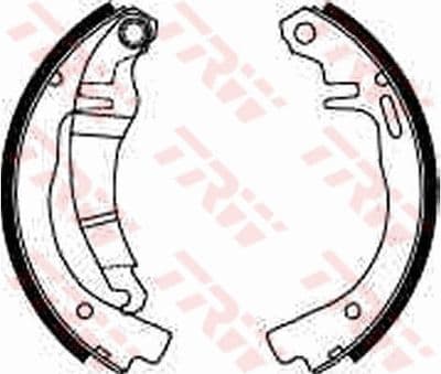 Juego de zapatas de frenos TRW GS8144
