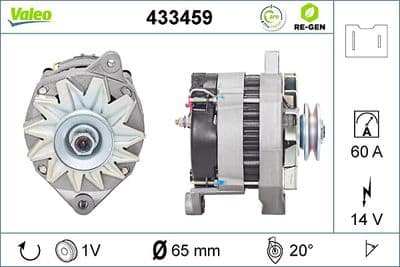 Alternador VALEO 433459