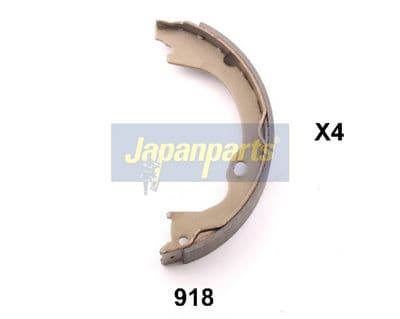Juego de zapatas de frenos JAPANPARTS GF-918AF