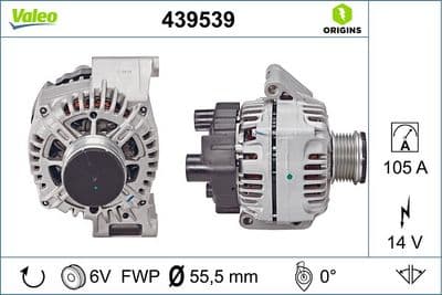 Alternador VALEO 439539