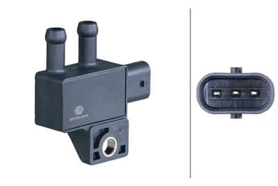 Sensor, presión gas de escape HELLA 6PP 009 409-801