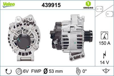 Alternador VALEO 439915
