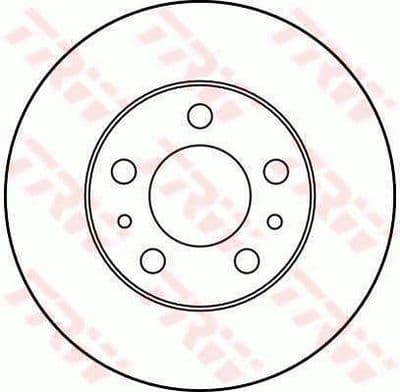 Disco de freno TRW DF1677