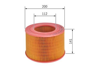 Filtro de aire BOSCH 1 457 433 734