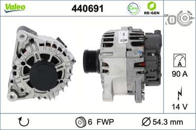 Alternador VALEO 440691