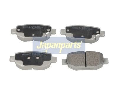Juego de balatas de freno JAPANPARTS PP-013AF